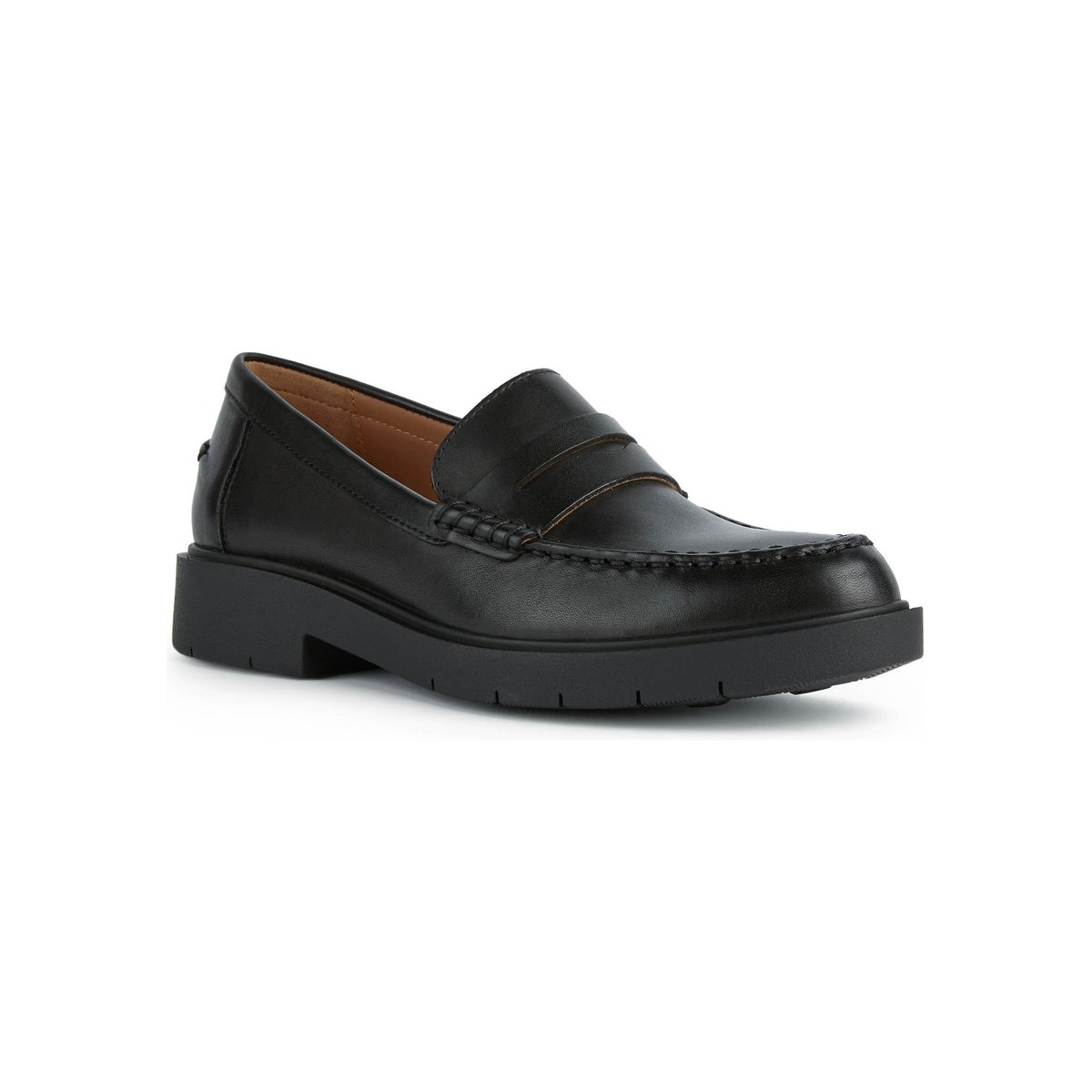 Mocassins  D SPHERICA EC1 B noir, GEOX