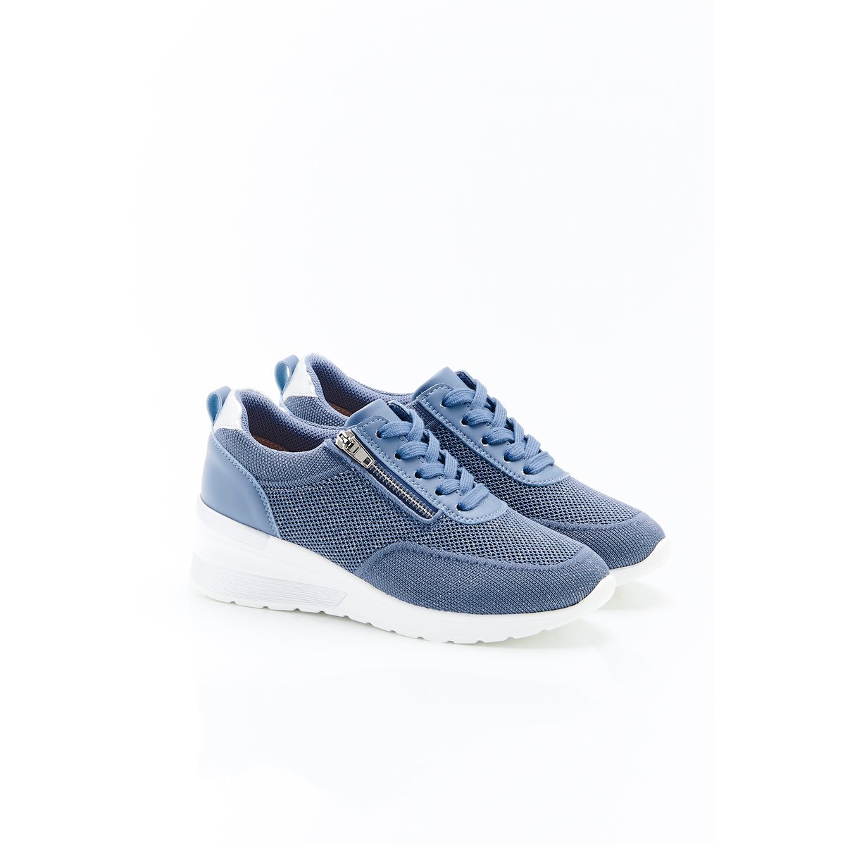 Baskets compensées Climatyl bleu grisé, DAMART