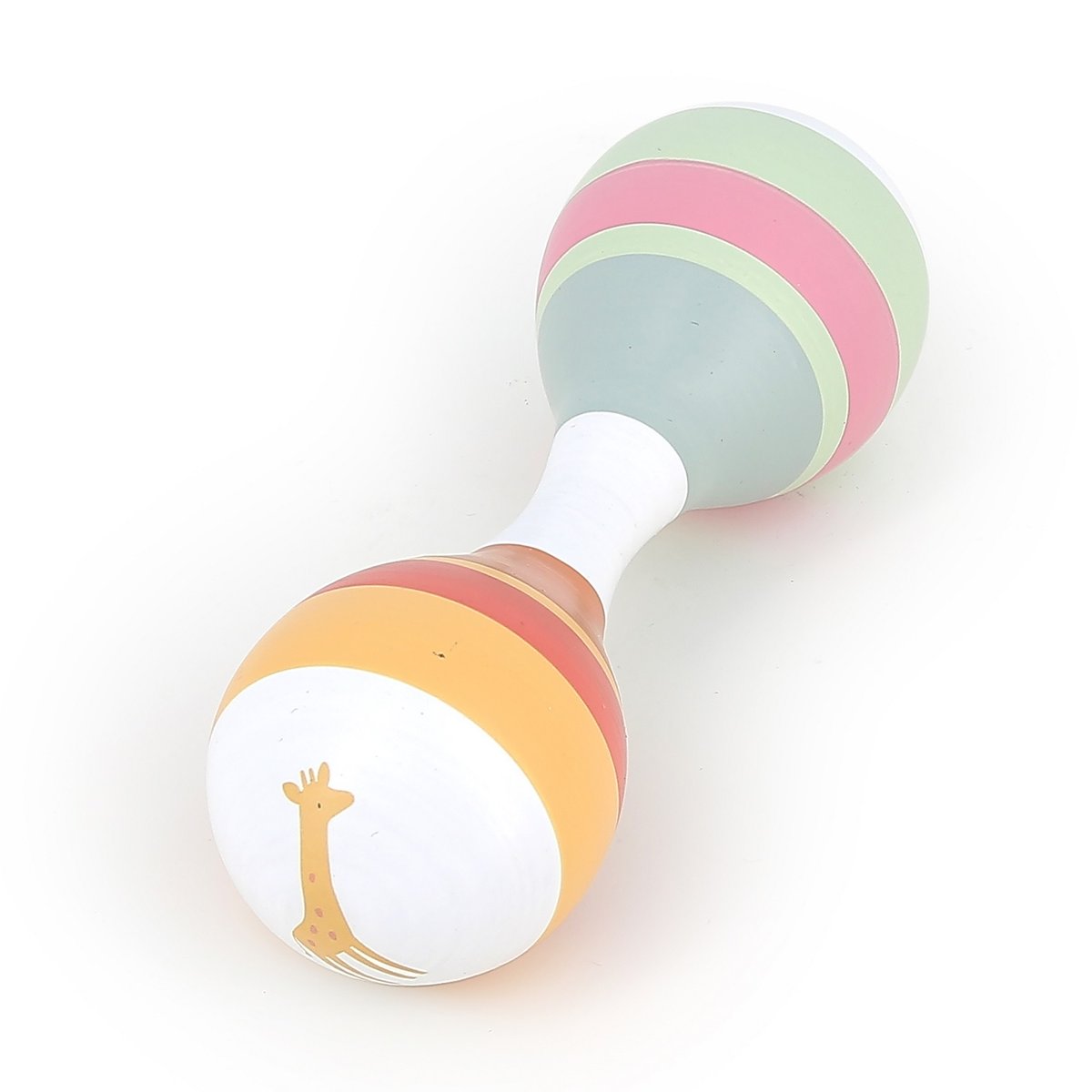 Maracas animaux du monde Sarah Betz blanc, VILAC