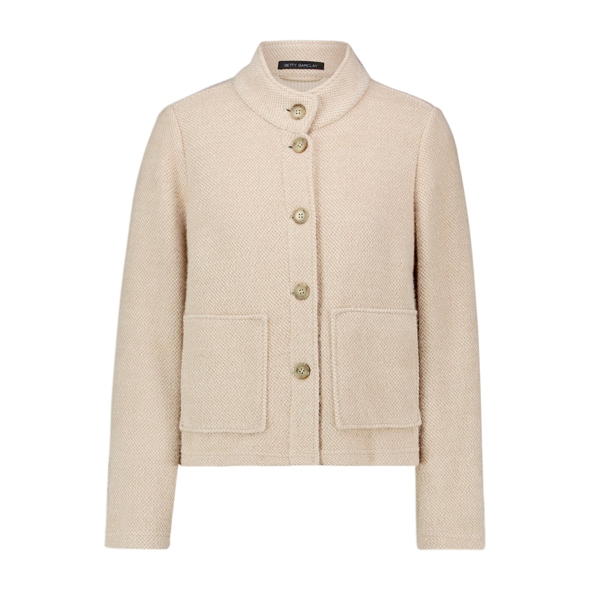 Veste blazer à boutons taupe, BETTY BARCLAY