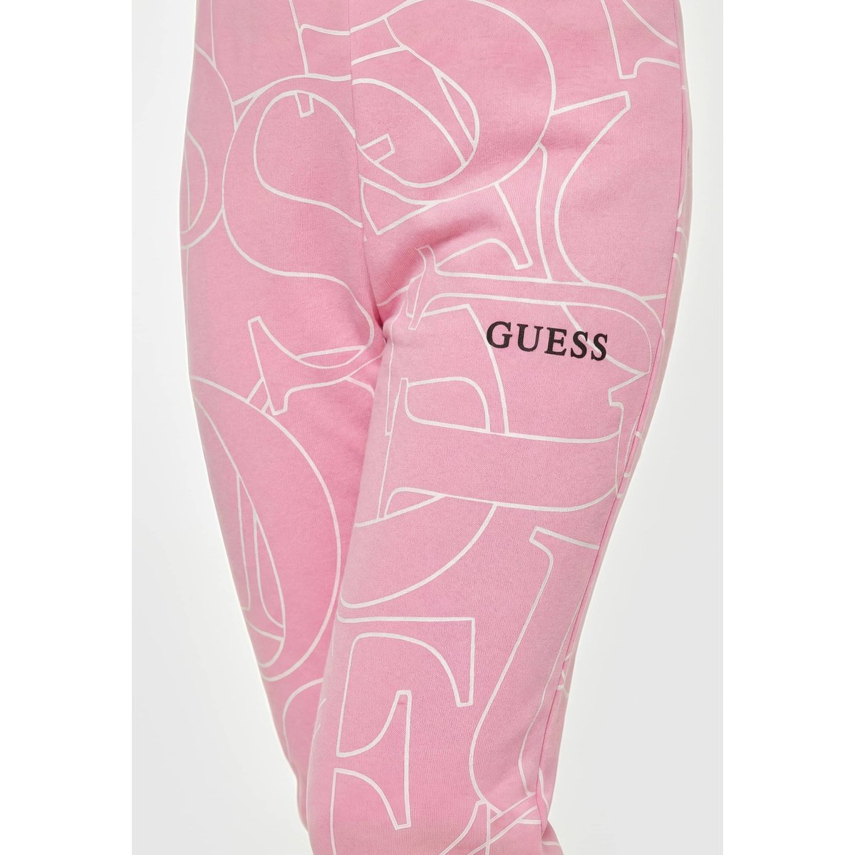 Pantalon Avec Logo Intégral rose, GUESS KIDS