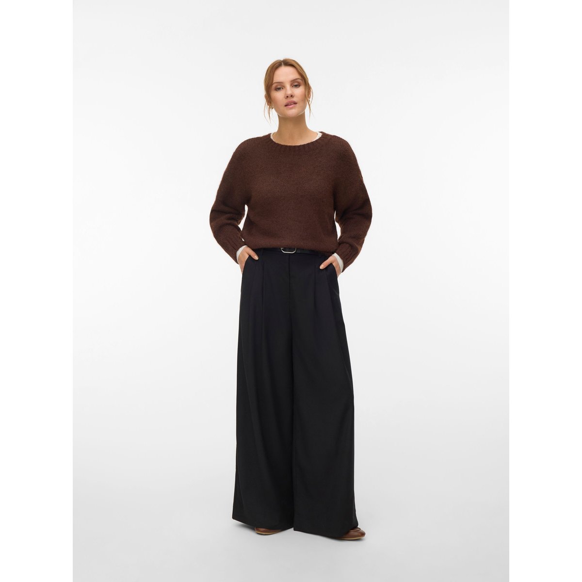 Pull En Maille chocolate torte, VERO MODA