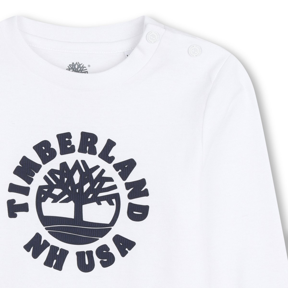 T-shirts à manches longues blanc, TIMBERLAND
