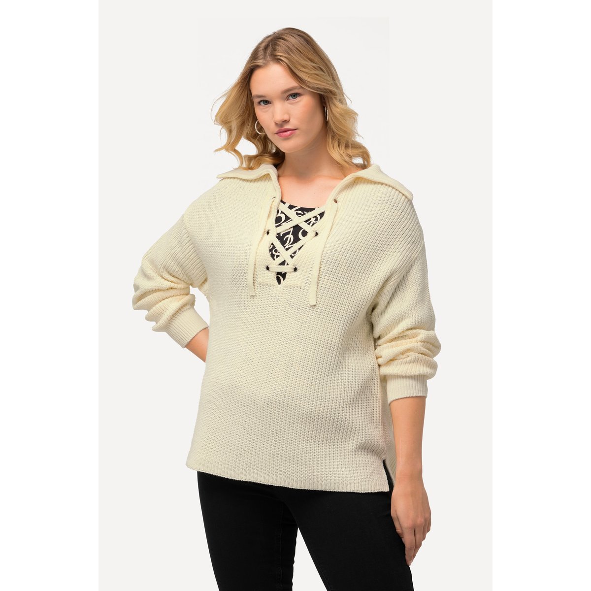 Pull à manches longues vanille, ULLA POPKEN