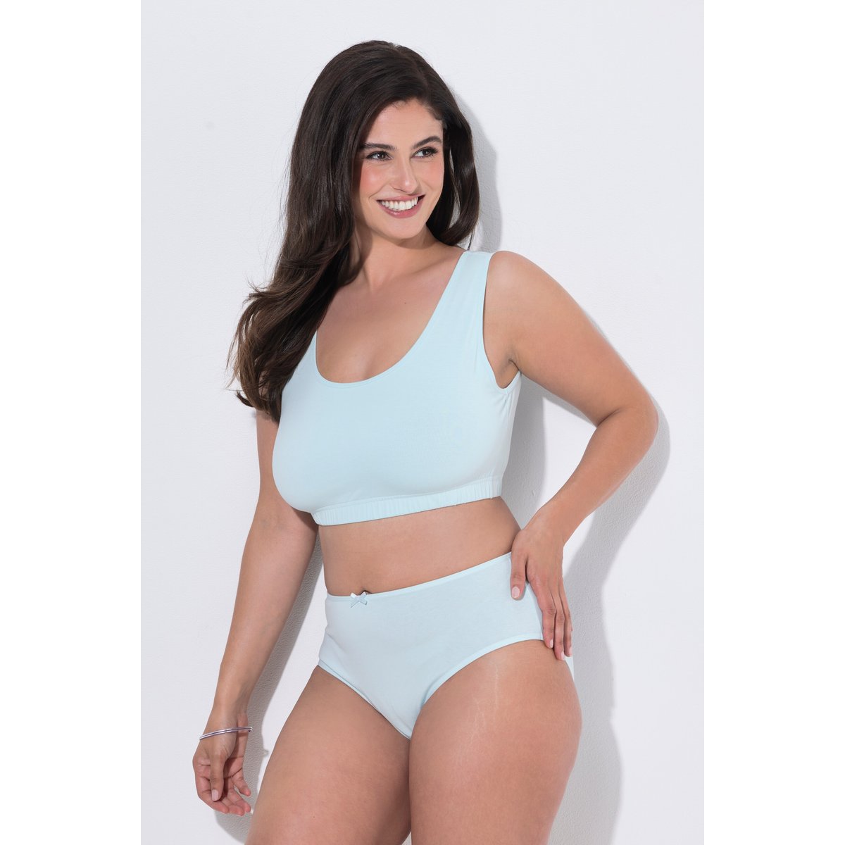 Lot de 5 culottes midi bleu mer de glace, ULLA POPKEN