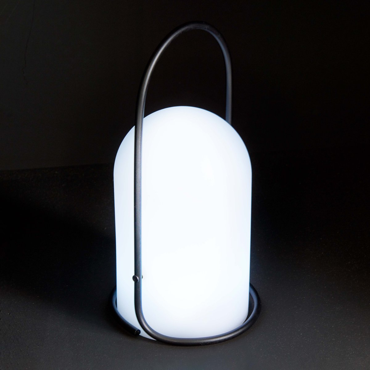 Baladeuse ronde à LED blanc, OVIALA