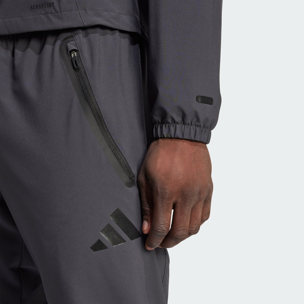 Pantalon de voyage Arsenal Tiro 25 Competition Vis Tech carbon, adidas Performance