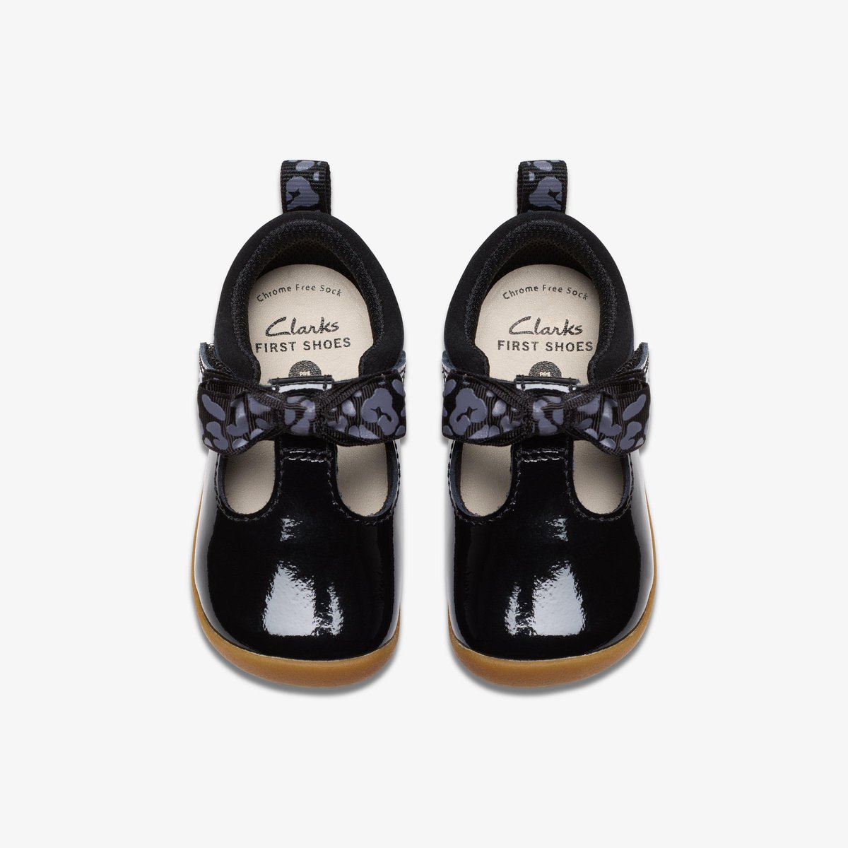 Escarpins Cuir Coupe Extra Large ROAMER TRIM T noir, CLARKS