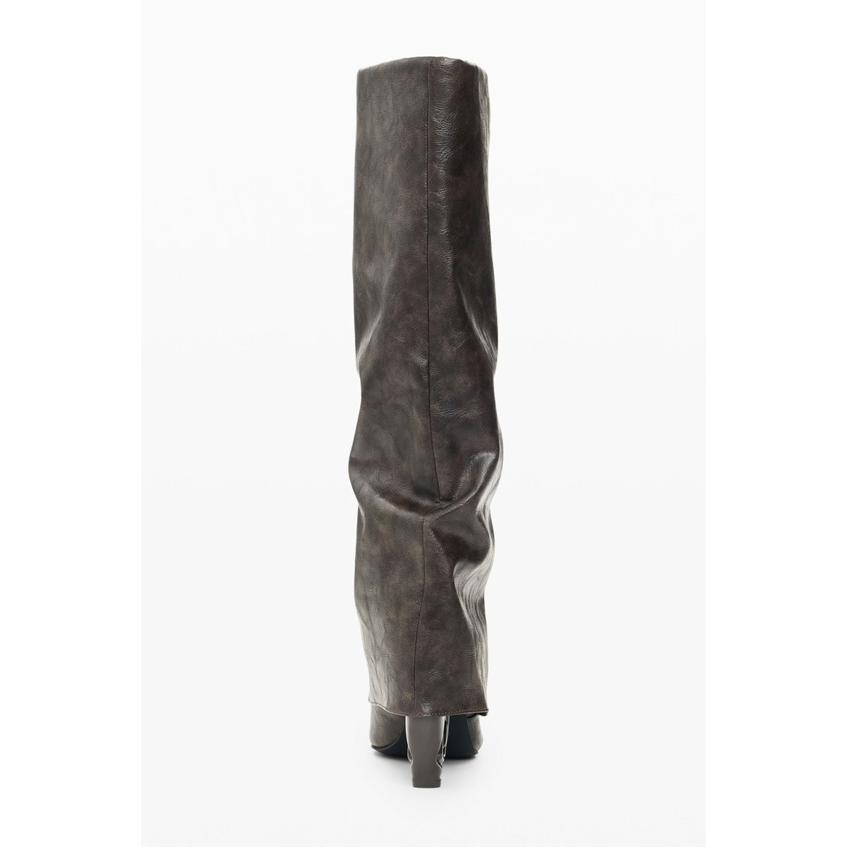 Bottes effet cuir marron, DESIGUAL