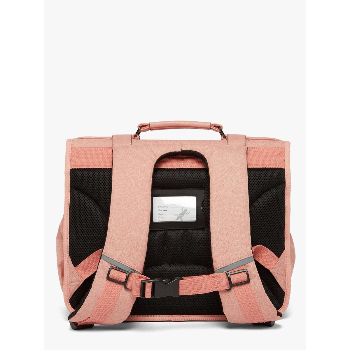 Cartable 2 compartiments totaly old pink, CAMELEON