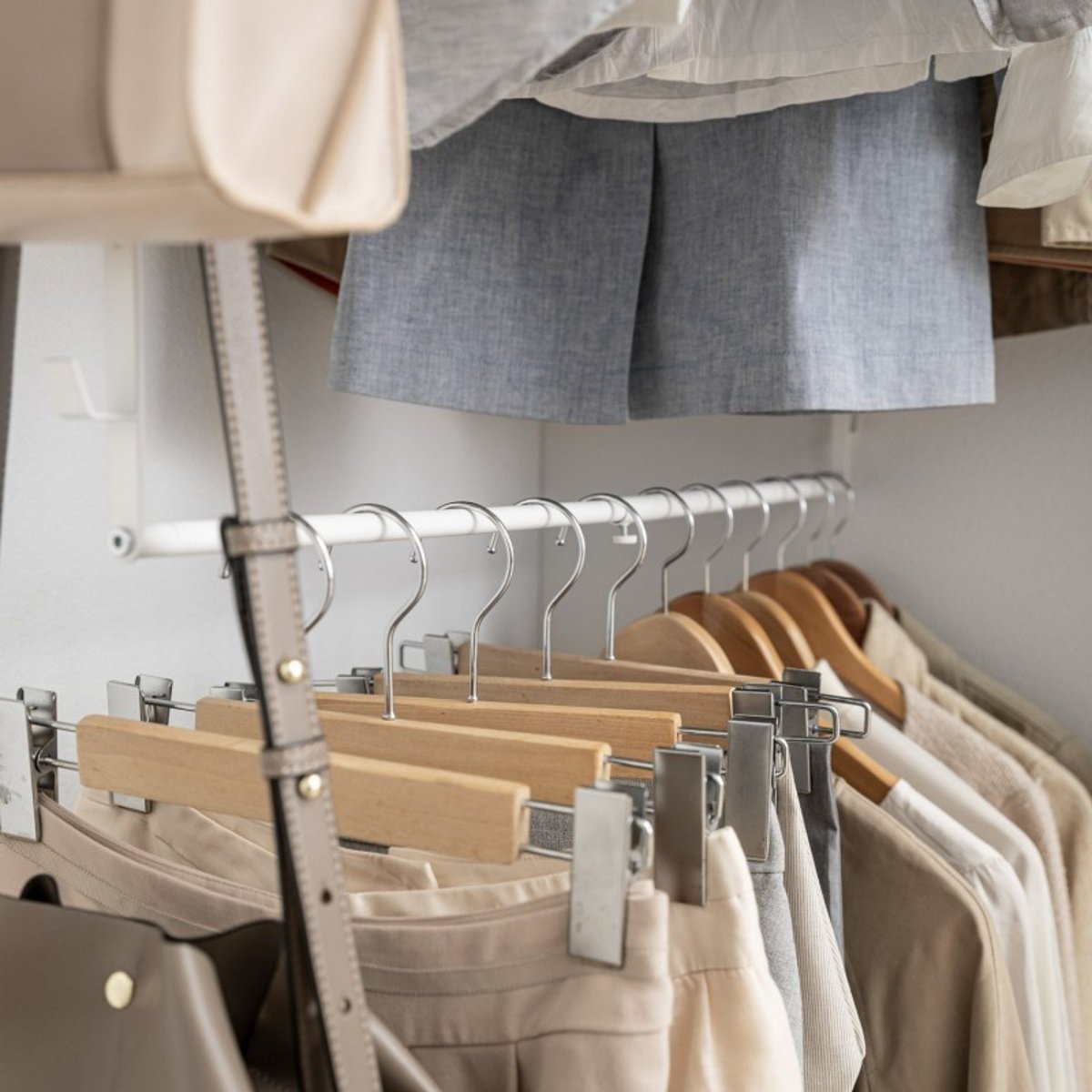 Optimiseur dressing tringle à suspendre Smart 2 blanc, YAMAZAKI