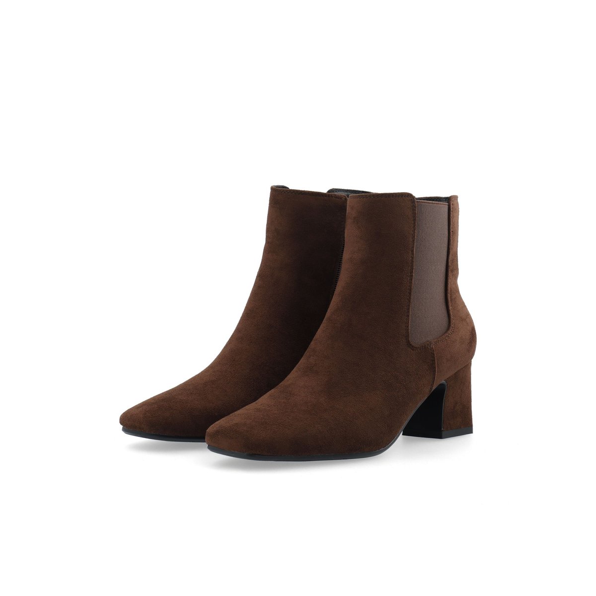 Bottines Chelsea dark brown, BIANCO