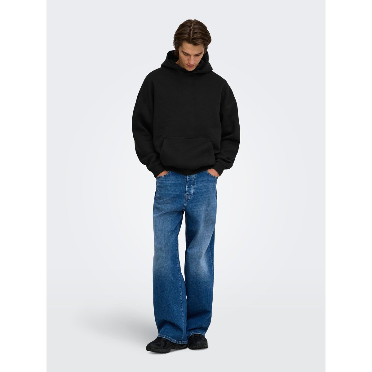 Sweat À Capuche black 1, ONLY & SONS