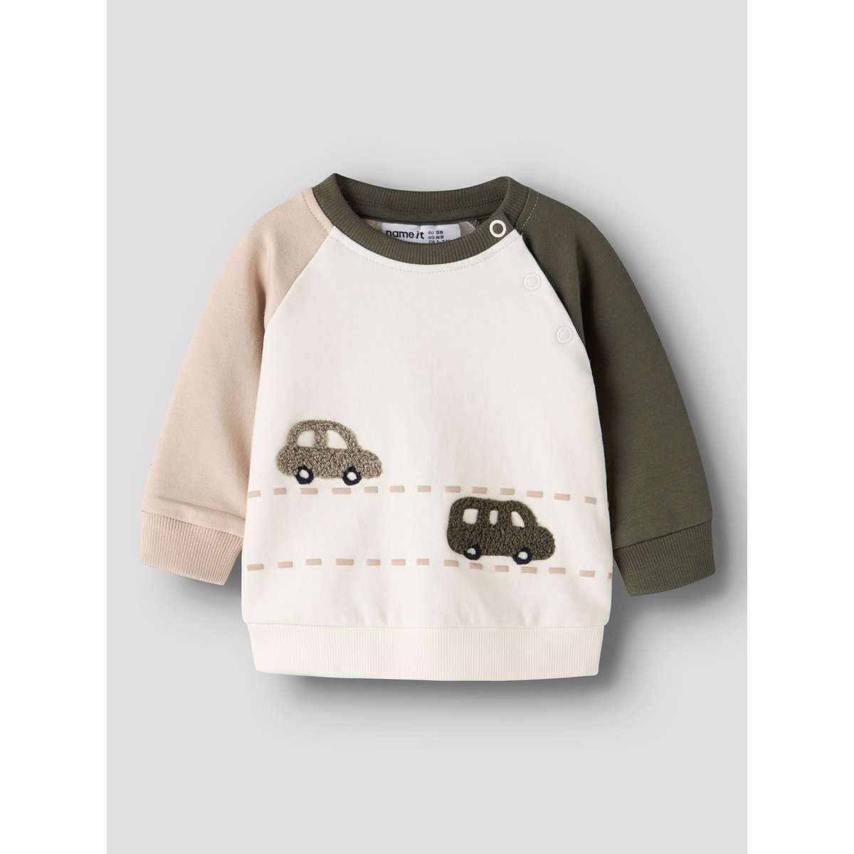 Sweat-Shirt blanc - antique white1, NAME IT