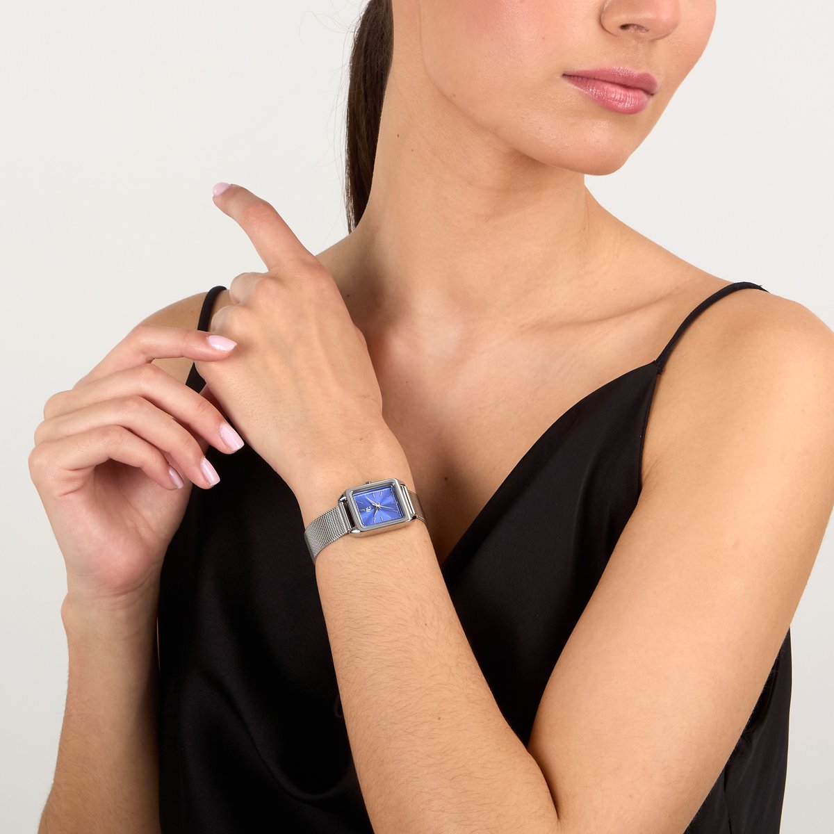 Montre CANDY bleu, mat, B&G