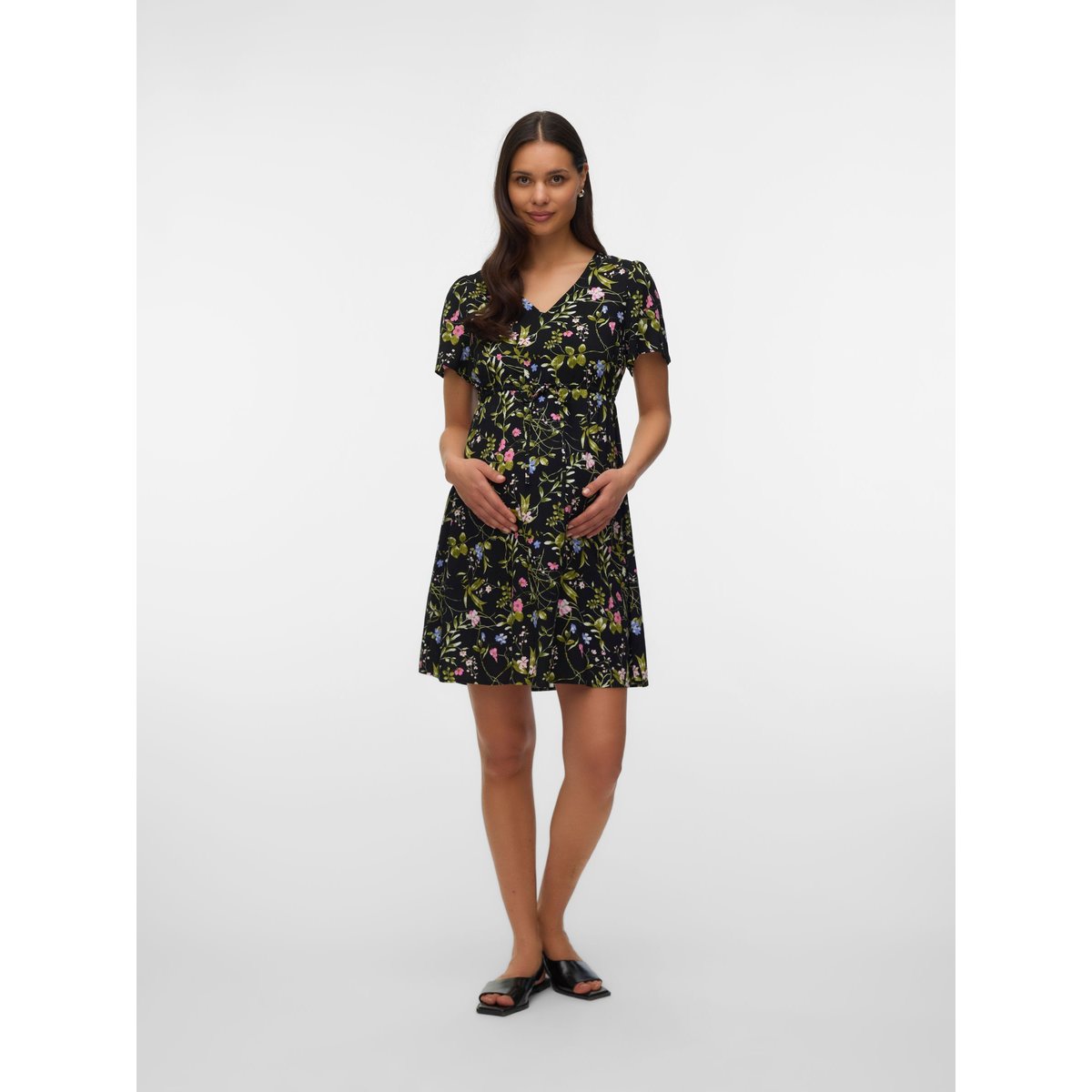 Robe noire - black, VERO MODA