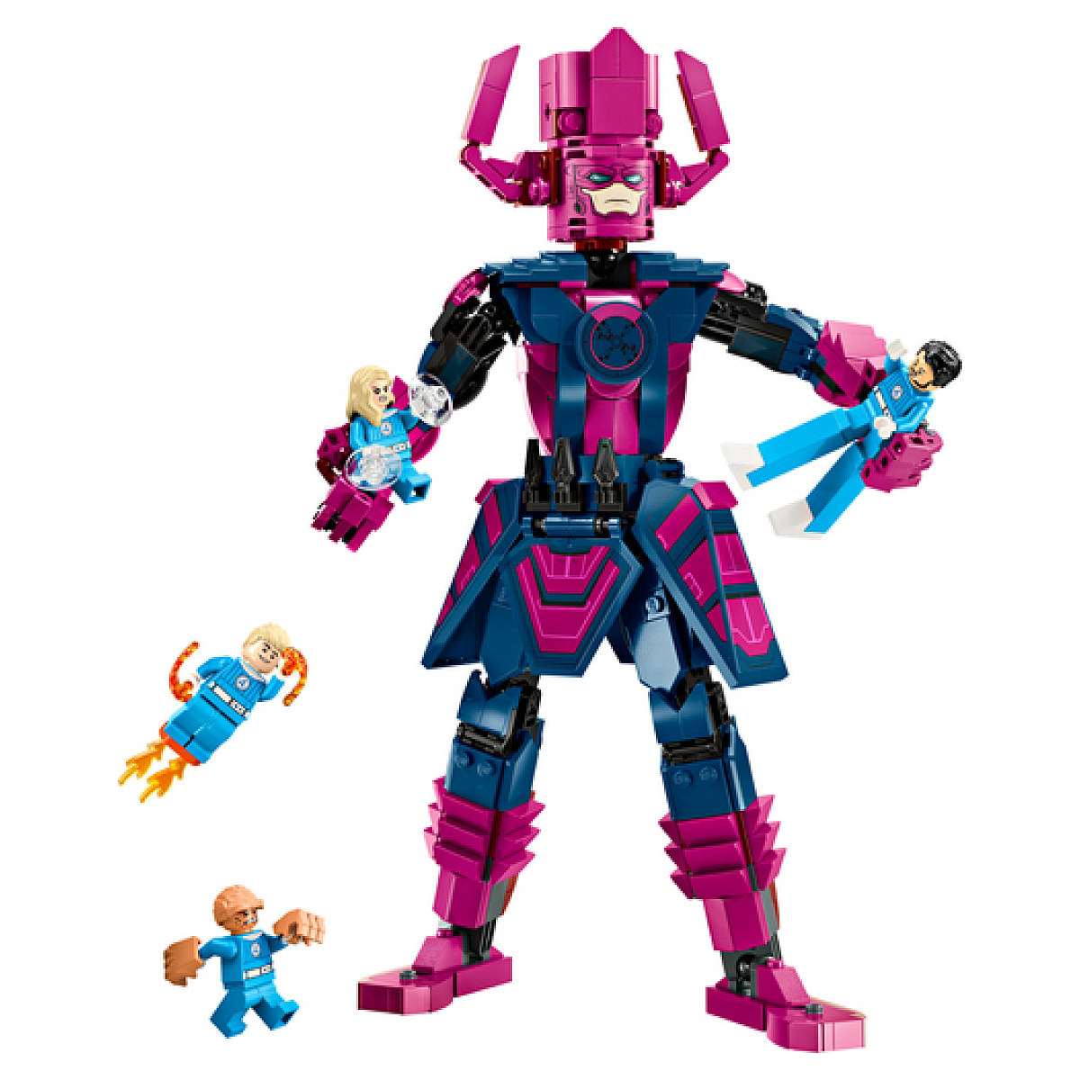 76316 Les Quatre Fantastiques contre la figurine de Galactus couleur unique, LEGO