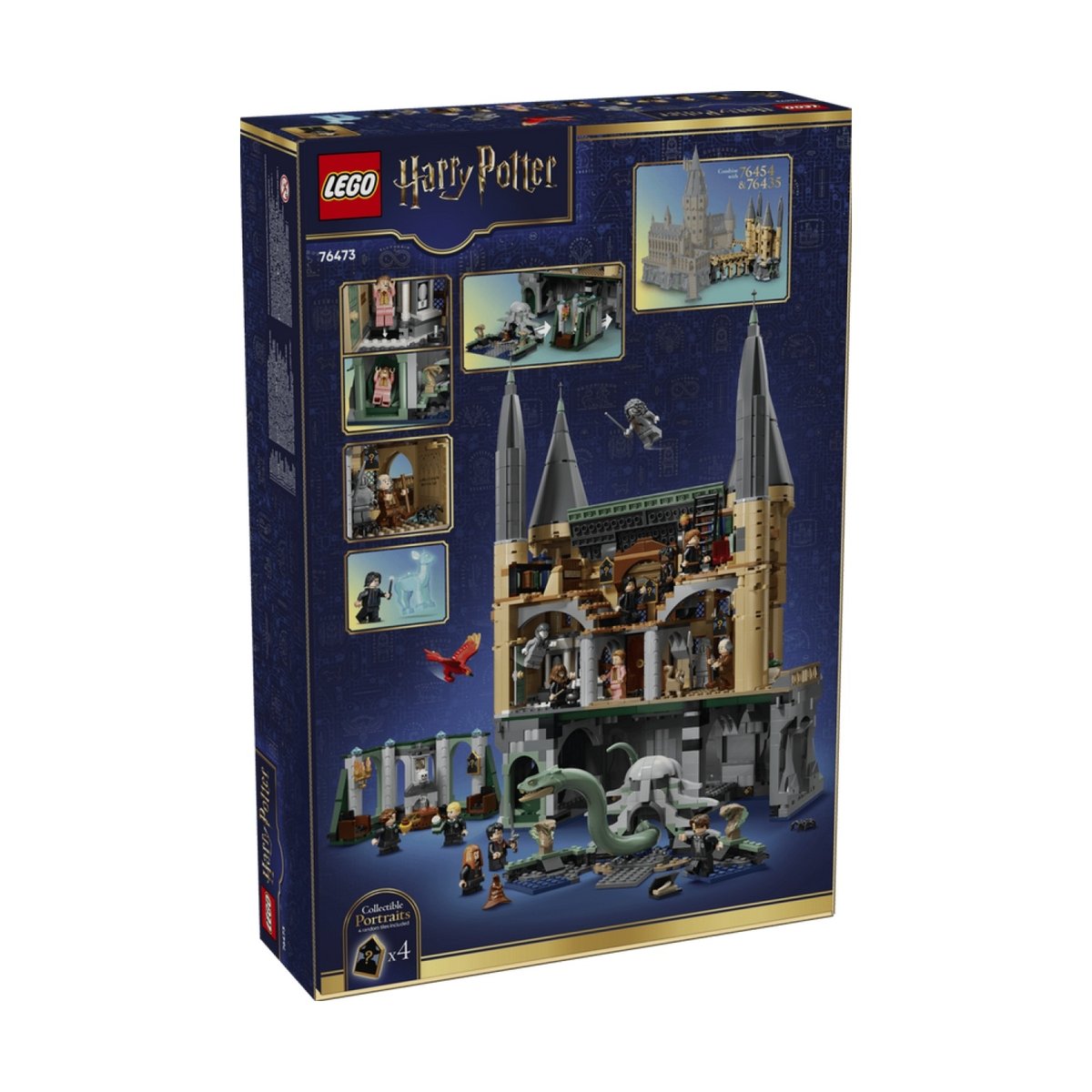 Le château de Poudlard : l'aile Est multicolore, LEGO