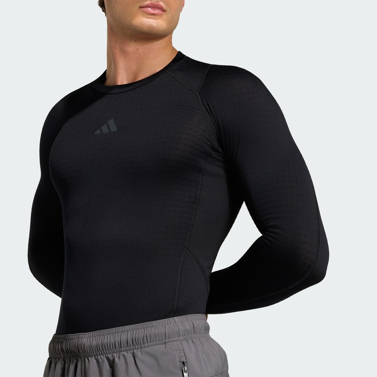 T-Shirt Manches Longues Techfit Climawarm black, adidas Performance