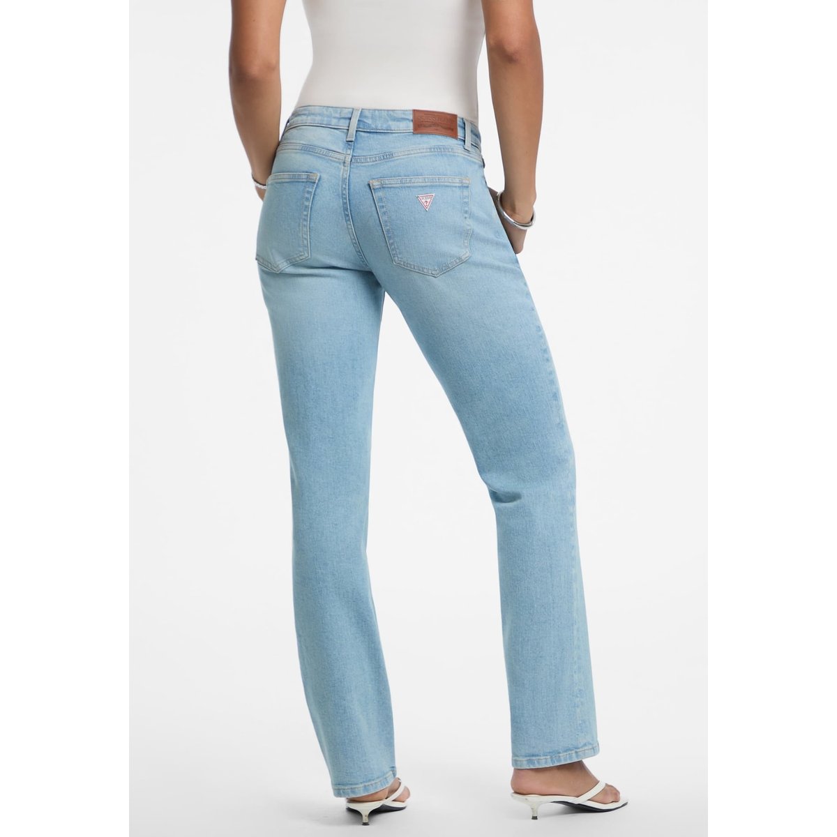Jean Droit Taille Moyenne G08 bleu, GUESS JEANS