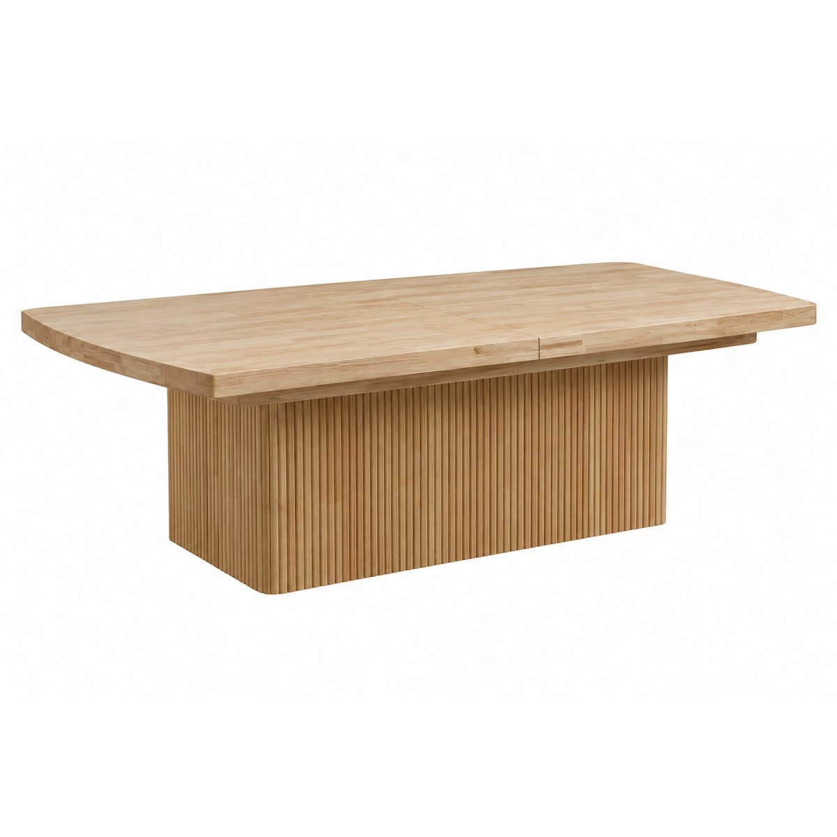 Table basse relevable repas électrique et extensible  - NOWEN marron, MATHI DESIGN