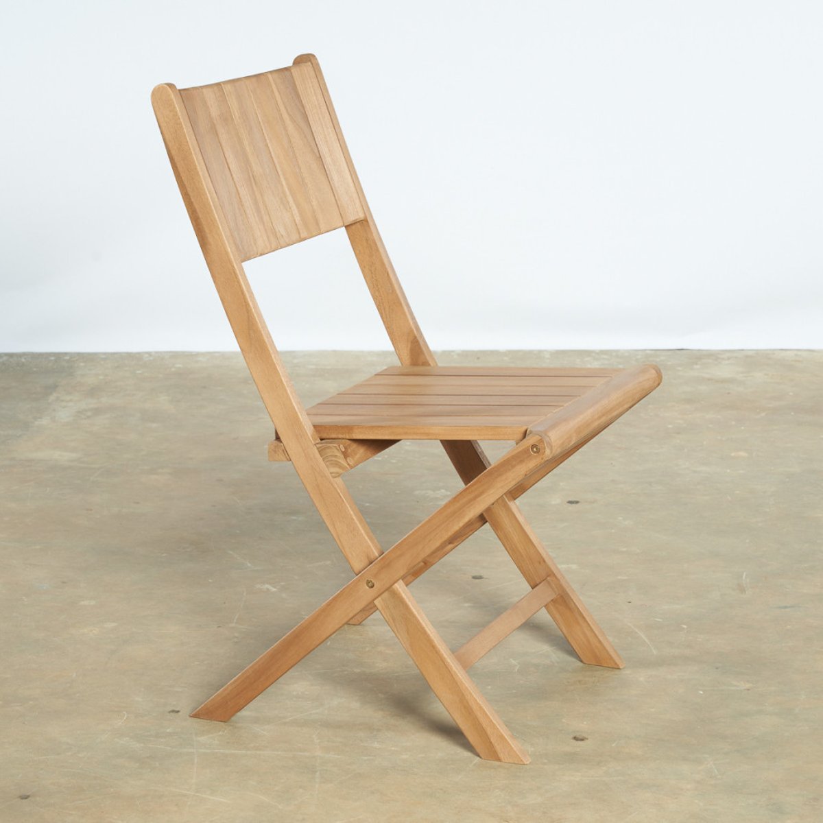 Ensemble table de jardin en teck Frida 200 et 6 chaises Tosca naturel, WANDA COLLECTION