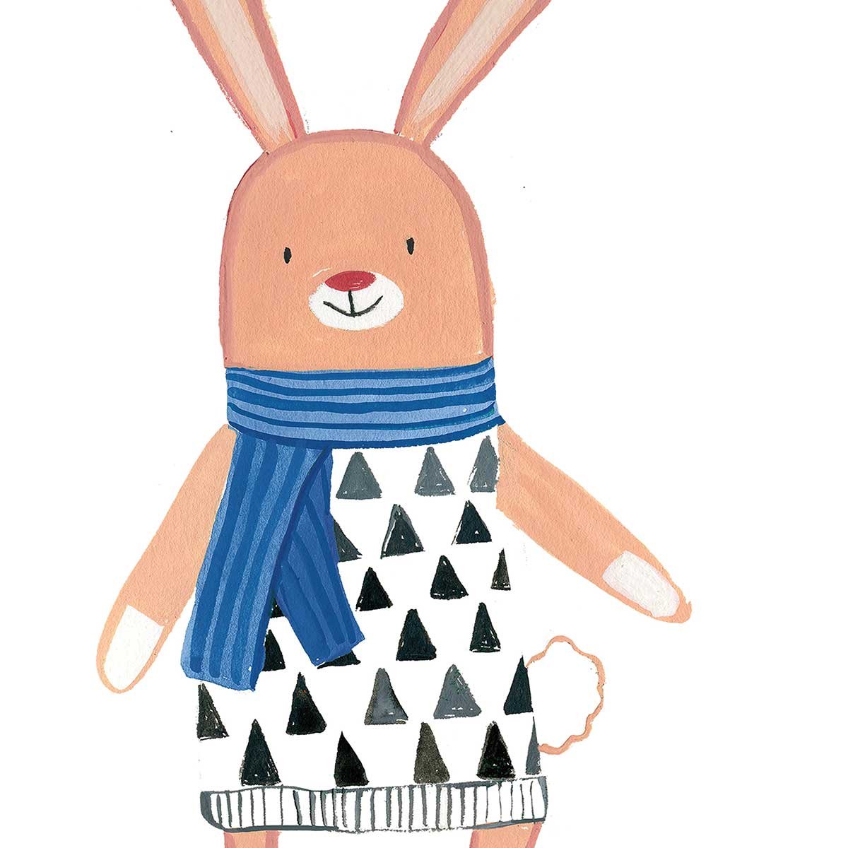 Affiche enfant copains de quartier affiche seule, HEXOA