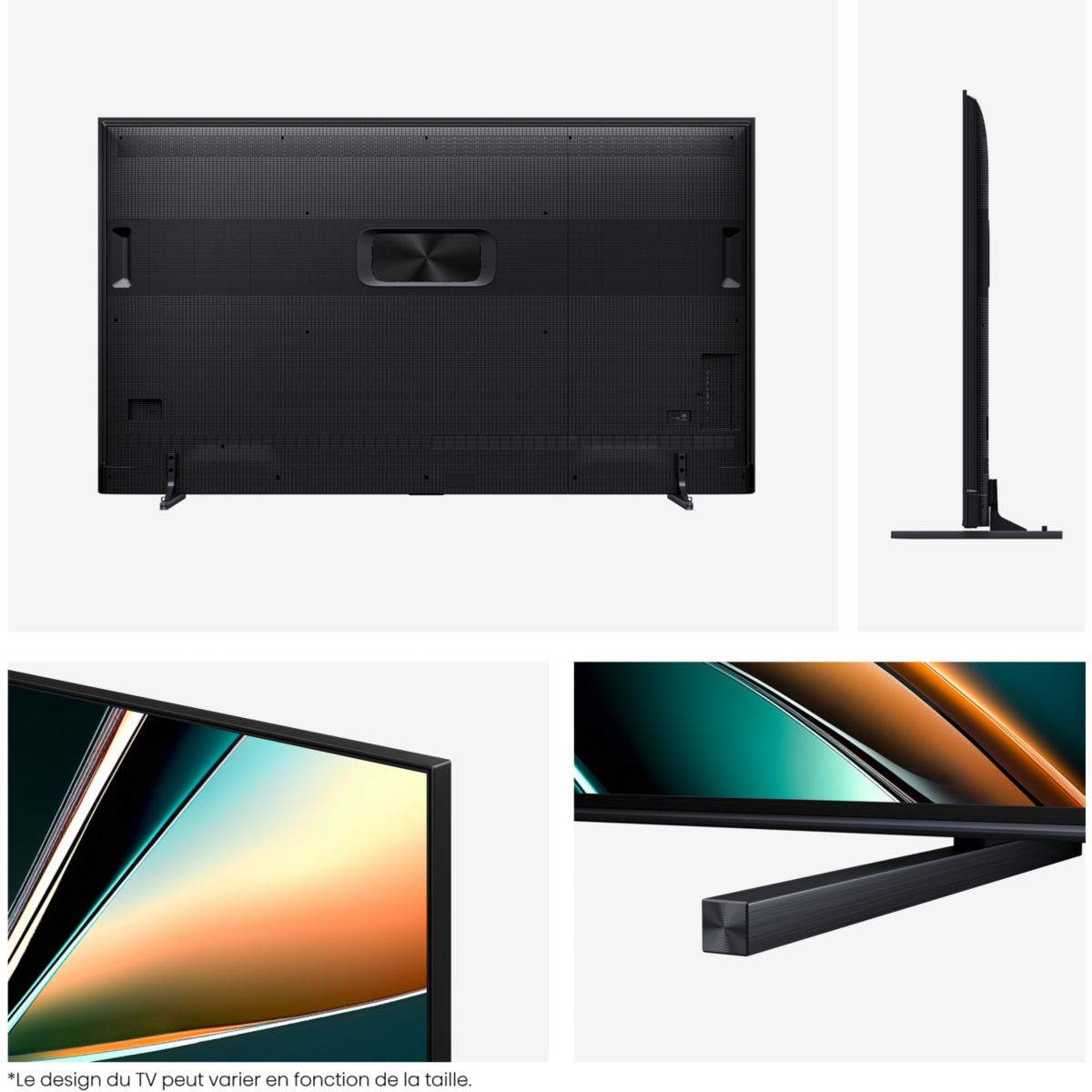TV Mini LED 100U7Q (2025) 100" (254 cm) couleur unique, HISENSE