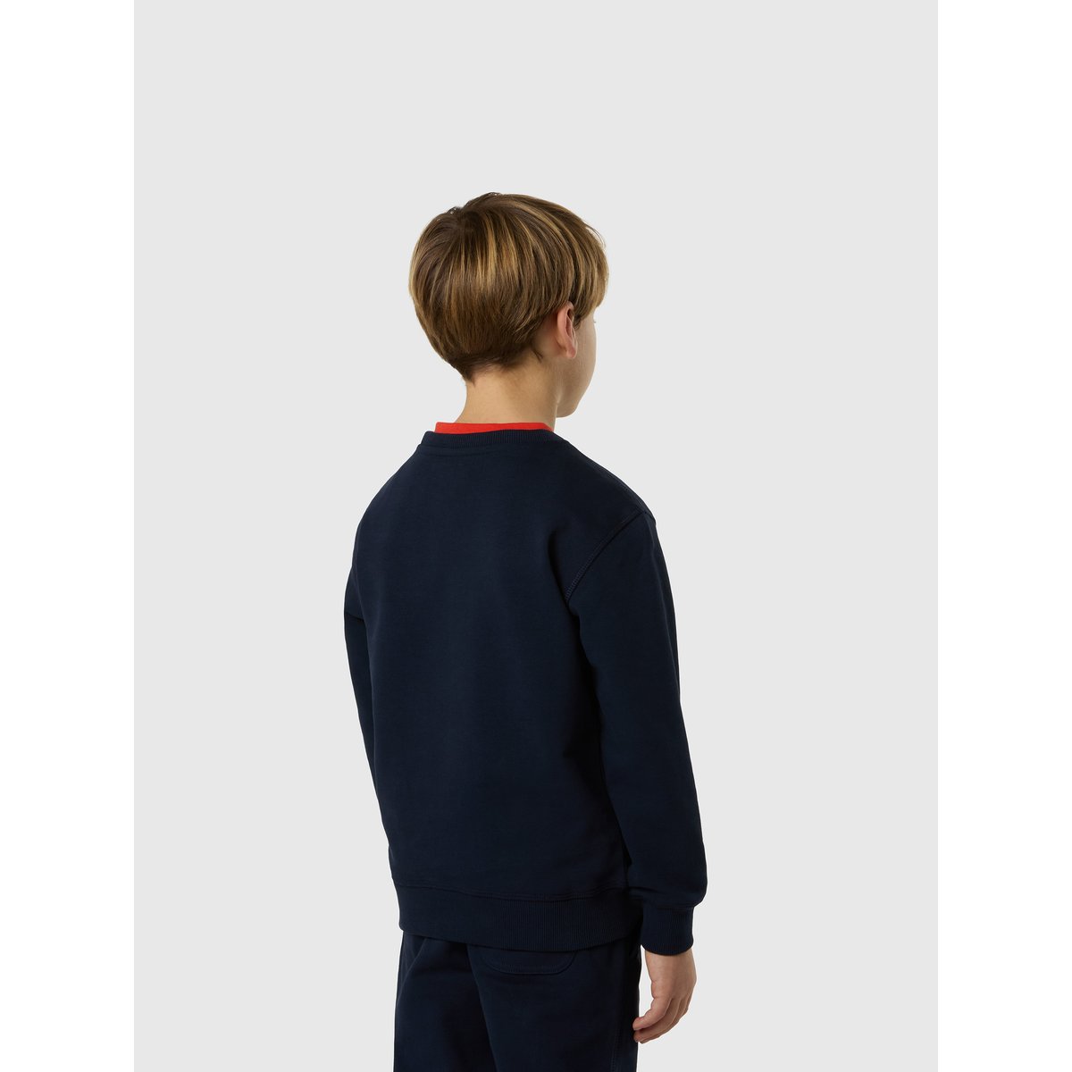 Sweat avec écusson de logo bleu marine, NORTH SAILS
