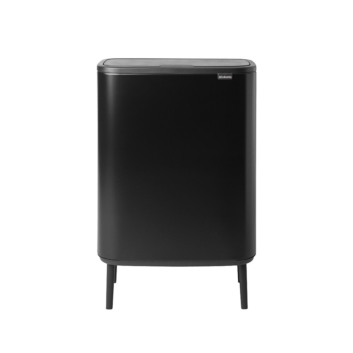 Poubelle de cuisine Bo Touch Bin Hi 2 x 30L 130625 noir mat, BRABANTIA