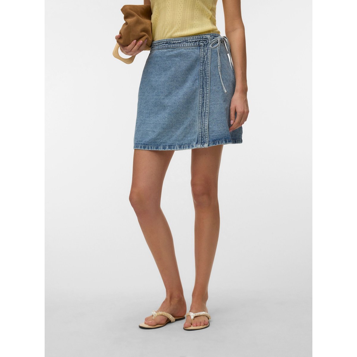 Jupe light blue denim 1, VERO MODA