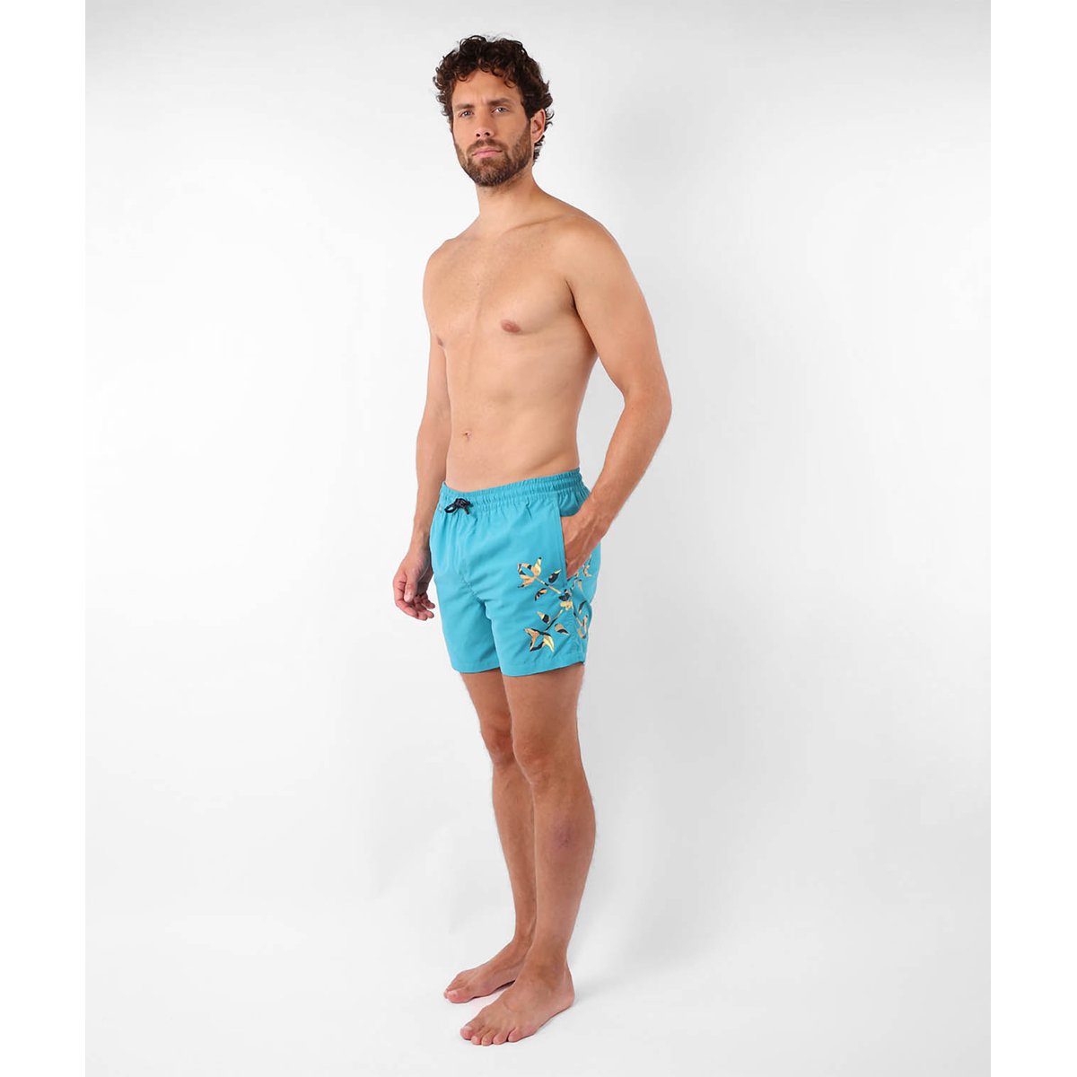 Beach short graphique TAGTAN lagon, OXBOW
