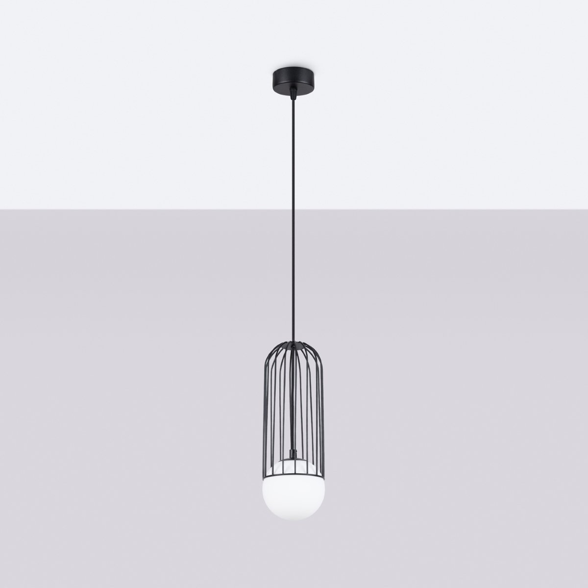 Suspension Acier Noir G9 1 Brina noir, EDEN