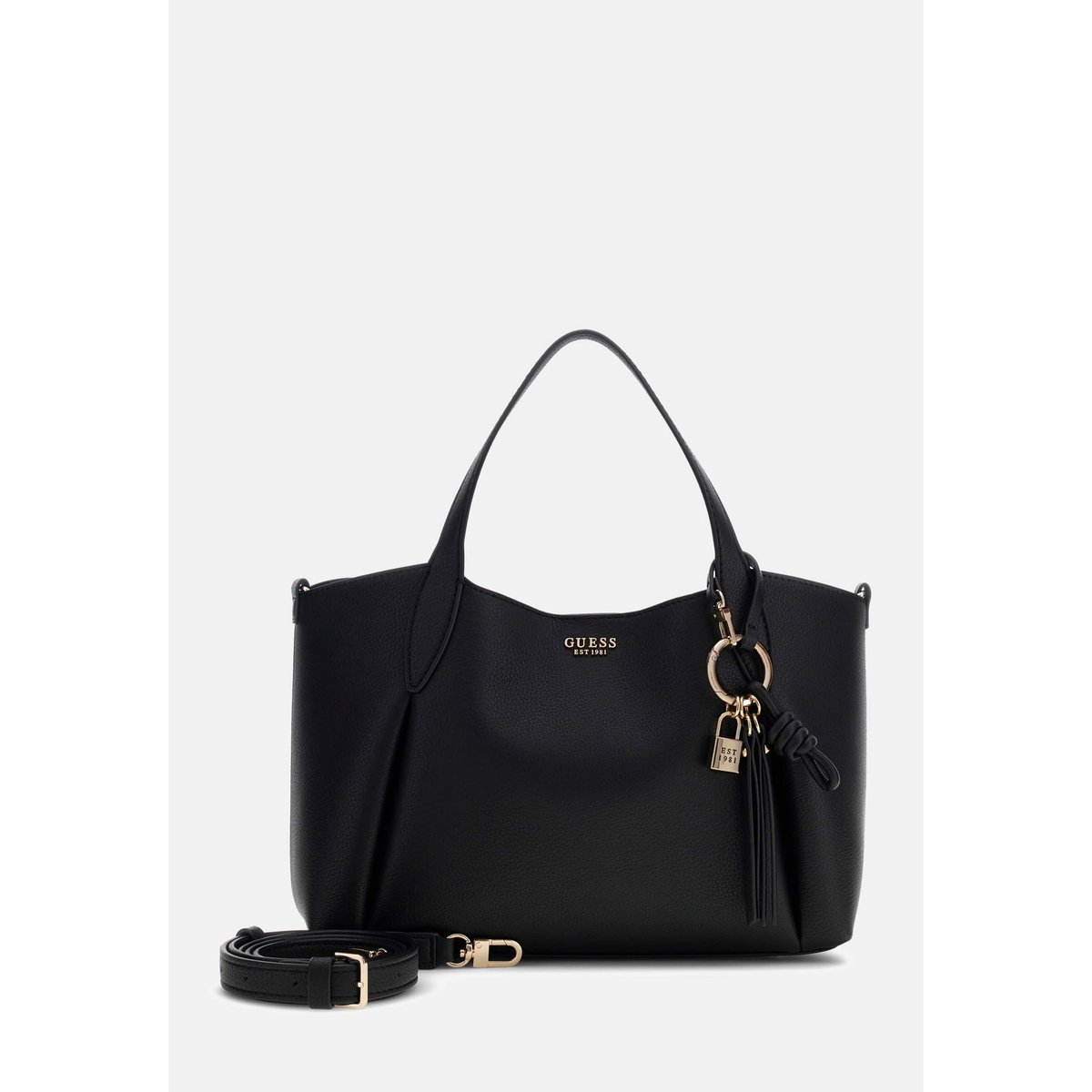 Sac Bandoulière Melody noir, GUESS