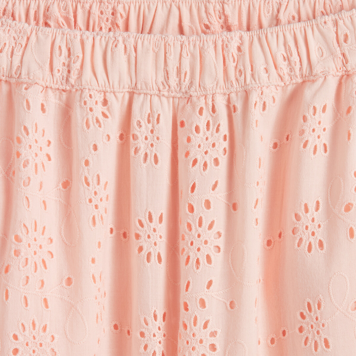 Broderie Anglaise Trousers pink, LA REDOUTE COLLECTIONS