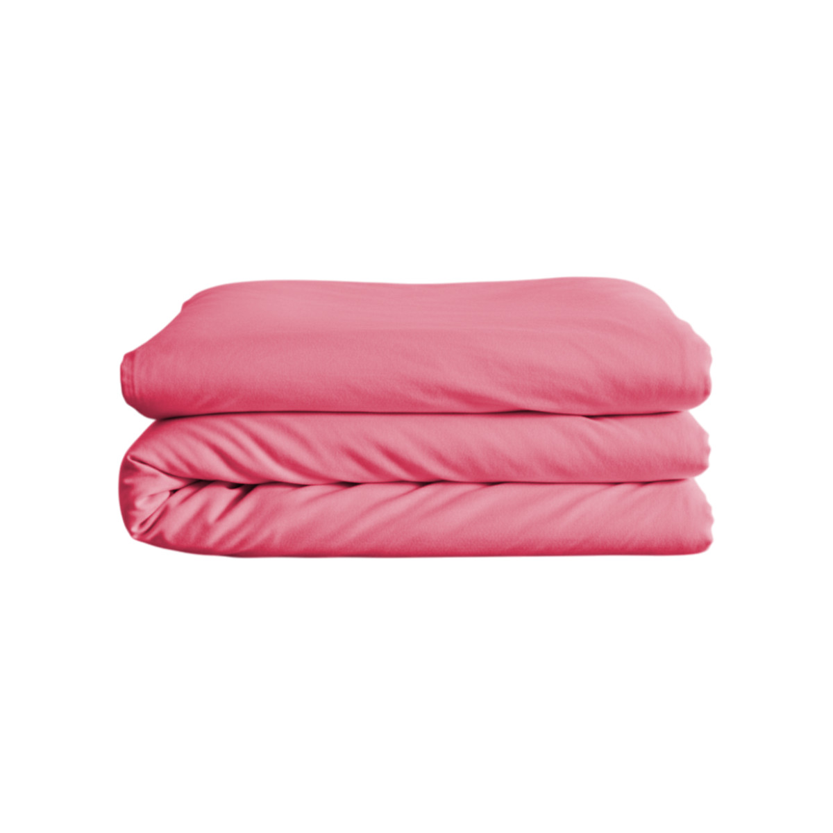 Housse De Couette Satin Lavé - SATIN LAVE framboise, TRADITION DES VOSGES