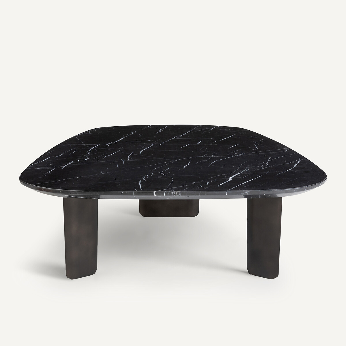 Table basse marbre, Dolmena marbre noir, AM.PM