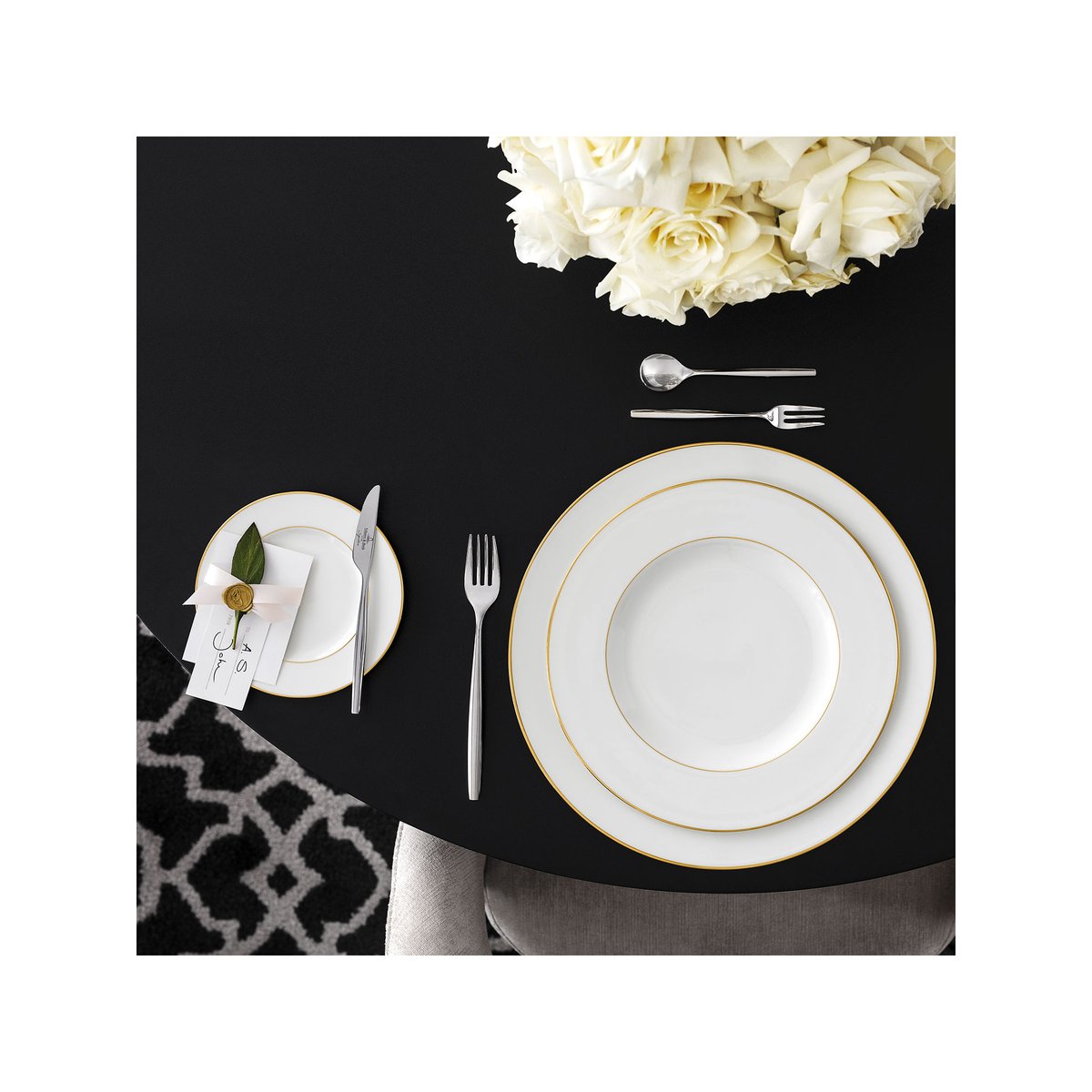 Assiette À Pain ANMUT blanc, VILLEROY & BOCH SIGNATURE