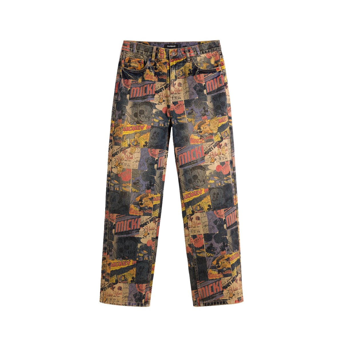 Jean imprimé Mickey™ noir, DESIGUAL