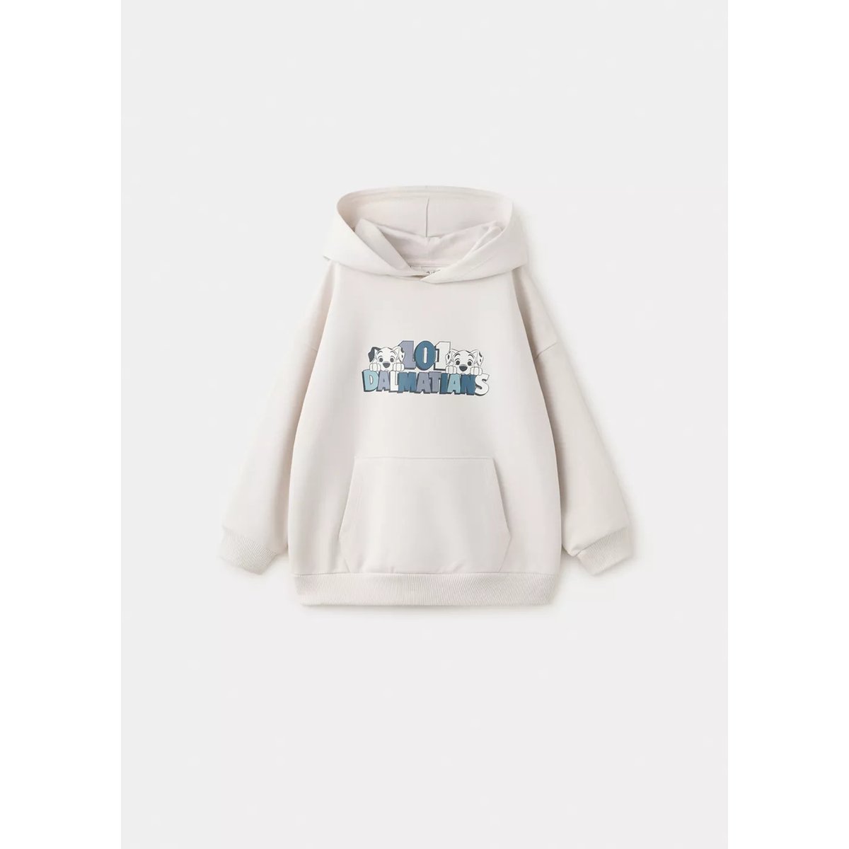 Sweat à capuche Les 101 Dalmatiens gris clair/pastel, MANGO BABY