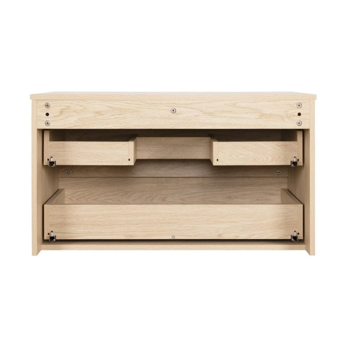 Ensemble meuble simple vasque 80 cm + vasque + robinet SORRENTO chêne, MOB IN