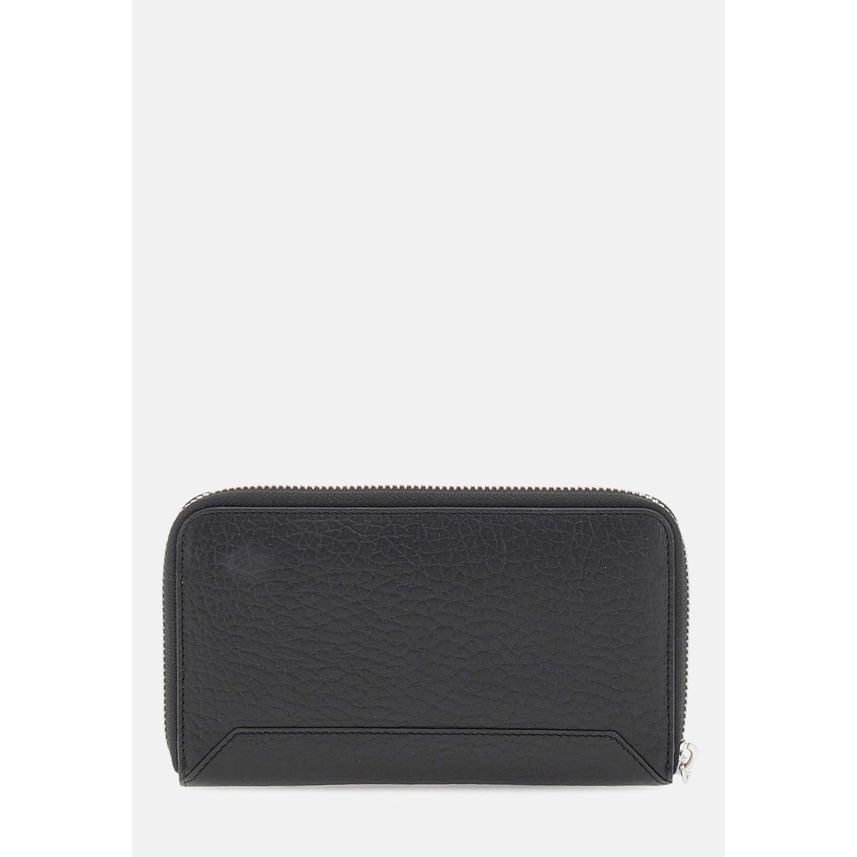 Mini Portefeuille Barcellona Cuir Véritable noir, GUESS
