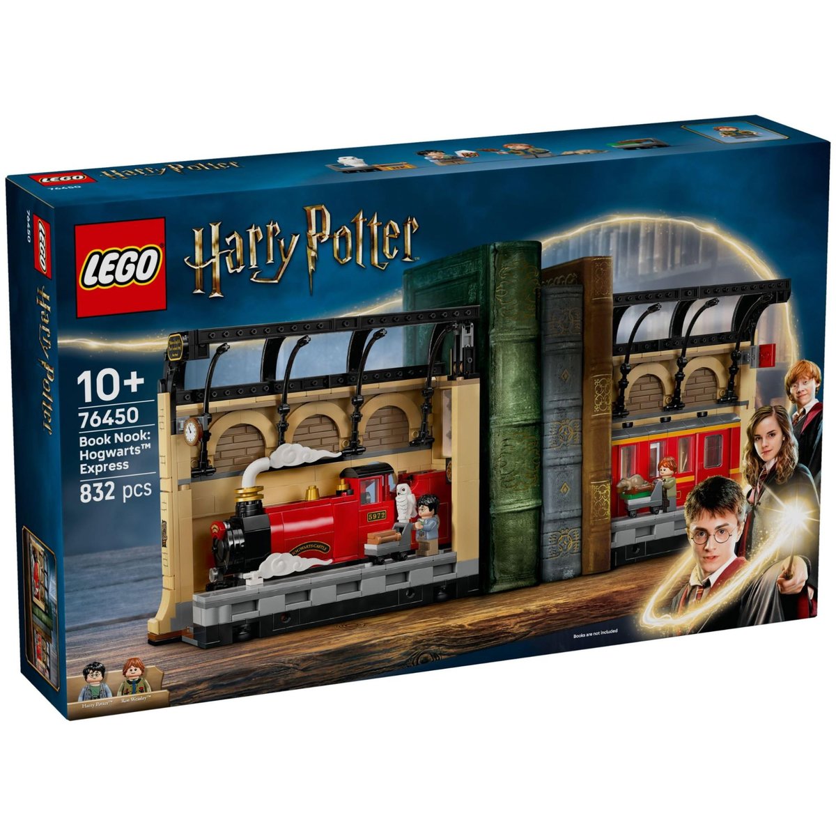 LEGO Harry Potter - Book Nook : Le Poudlard Express 76450 - Décoration Magique multicolore, LEGO