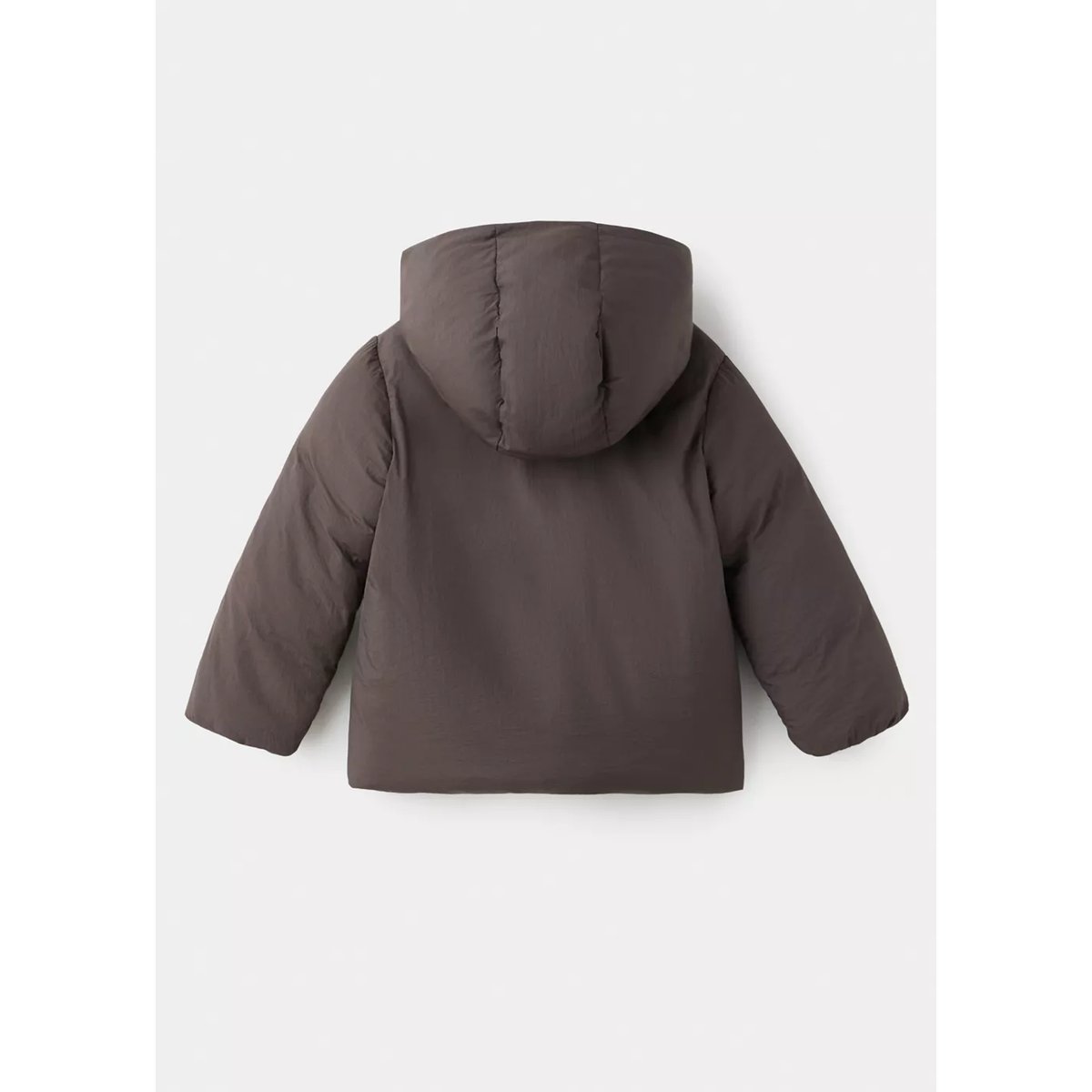 Anorak à capuche chocolat, MANGO BABY