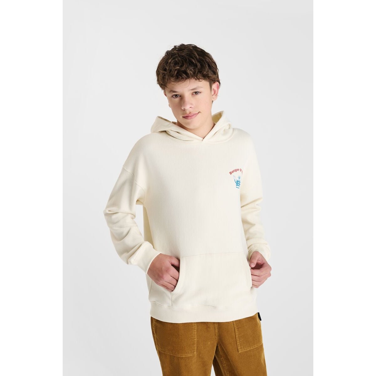 Sweat-Shirt capuche LOUIBO wax, LE TEMPS DES CERISES