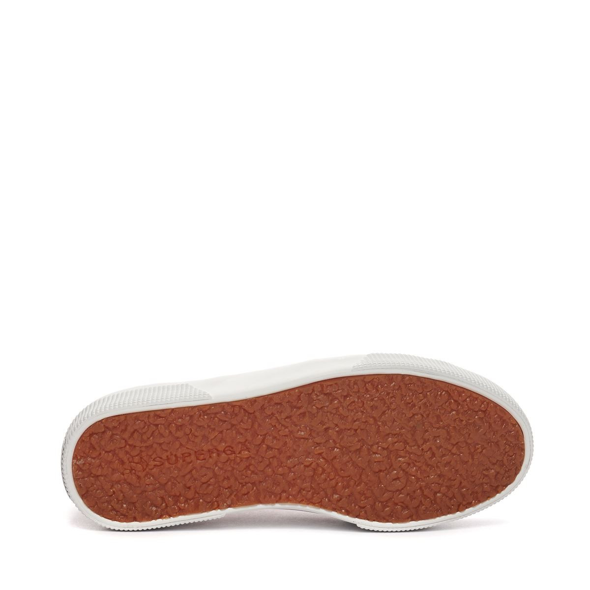 Baskets compensées en toile 2740 , Platform blanc, SUPERGA