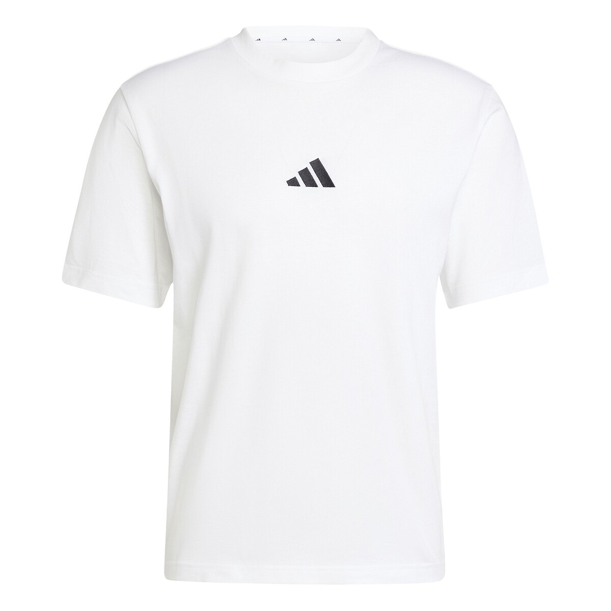 T-shirt manches courtes Essentiel petit logo blanc, ADIDAS SPORTSWEAR