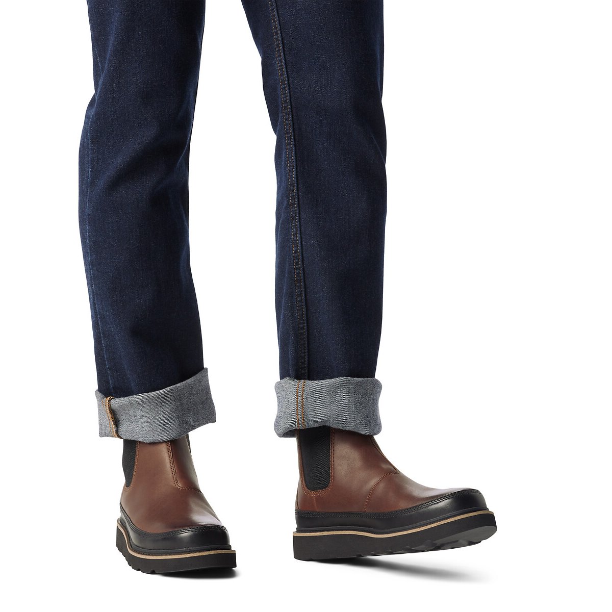 Boots Chelsea imperméables SLABTOWN 62'™ tabac, SOREL
