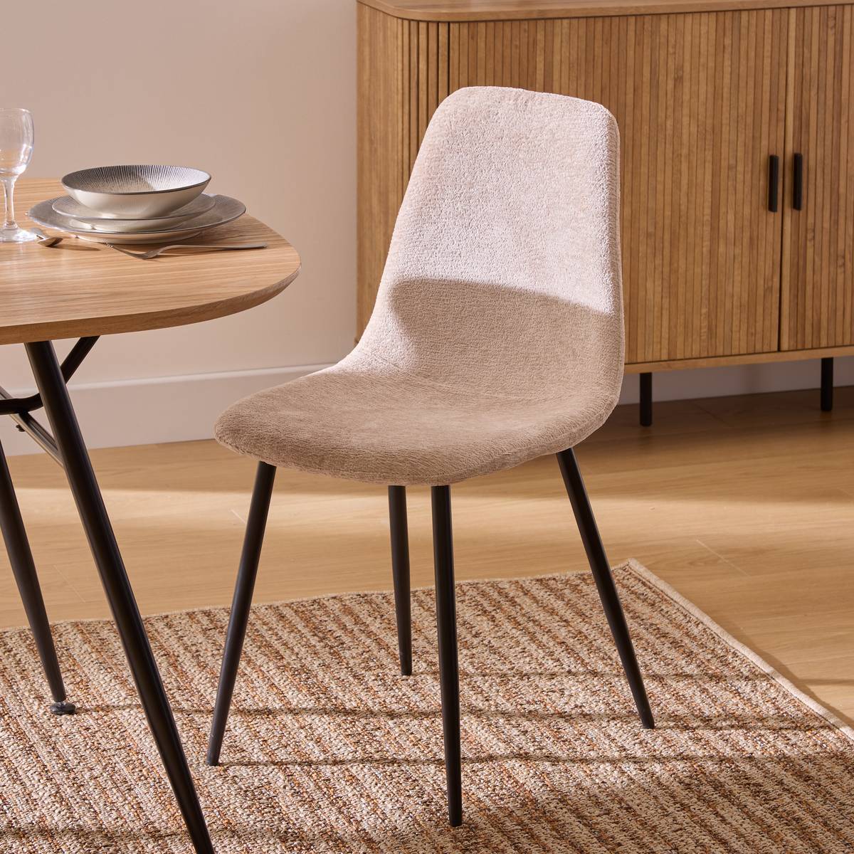 Chaise TYKA beige, ATMOSPHERA