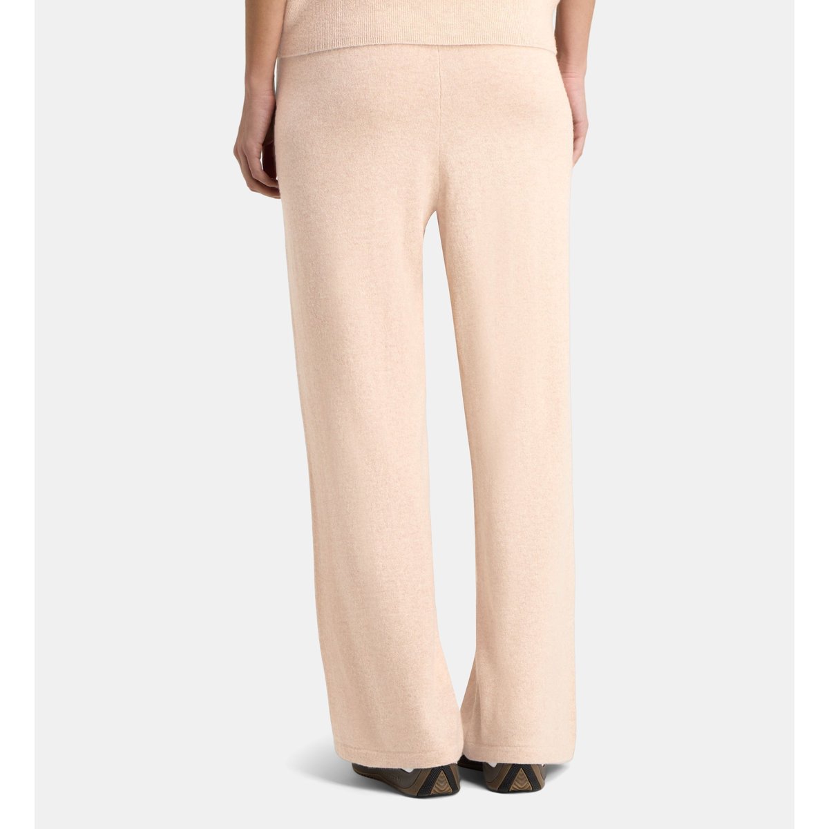 Pantalon large zalcov cachemire beige foncé, GALERIES LAFAYETTE